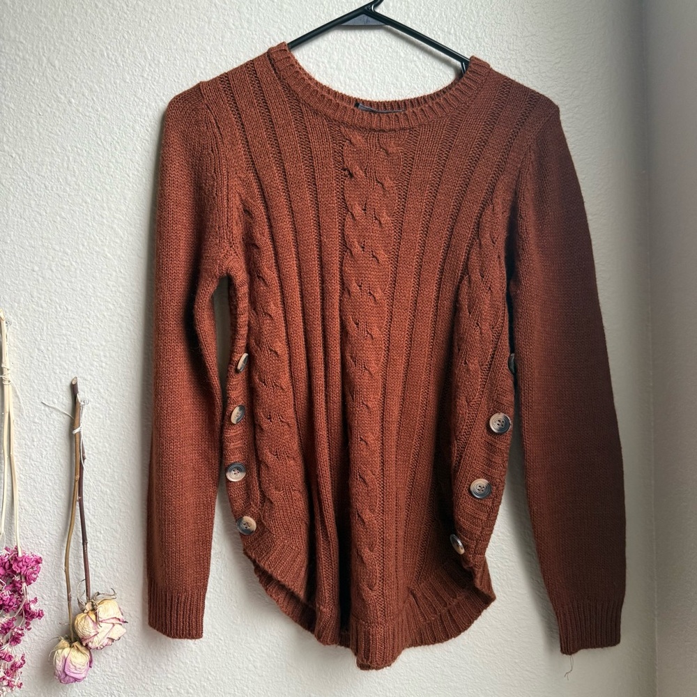 thrifted sweater